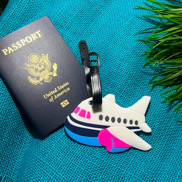 Airplane ✈️ luggage tag - Picture 2 of 5